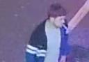 A man police are looking for after a theft outside a Swindon pub
