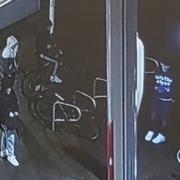 Four people in connection to a bike theft