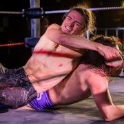Former WWE star The Brian Kendrick in action