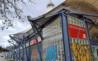 Swindon's abandoned Tented Market