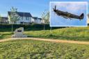 Spifire flyover to mark completion of Tadpole Garden Village memorial