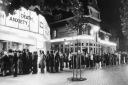 Queues of hundreds outside the cinema to see Grease in 1978.