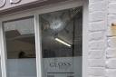 Vandals smashed windows during an overnight attack on Gloss Lounge in Royal Wootton Bassett