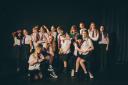 Pupils at the new Thomford Academy performing arts school in Swindon