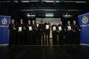 Special constables of Swindon gain their awards at the ceremony