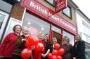From left, Freda Phillips, who has been a volunteer for 18 years, store manager Michelle Iveson and volunteer Steph Lawson with the new-look BHF shop