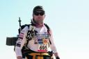 Mike Buss in the Sahara Desert for the Marathon des Sables