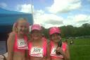 Chrystal, me and my sister Aimee at the Race For Life!