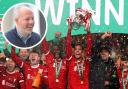 Justin Tomlinson watched Liverpool lift the Carabao Cup in February
