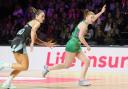 Shona O’Dwyer in action for Celtic Dragons during last season’s Netball Superleague