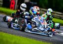 Louis Harvey in action at Whilton Mill during the first round of the Ultimate Karting Championship 	        Photo: Stuart Stretton