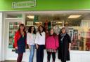 Susie Higgs (second-left) with fellow volunteers from the Swindon and District branch of Samaritans