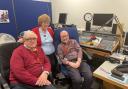 Meet the team: Arthur, Lin and Ken (from left to right) are the vibrant team at Hospital Radio Swindon.
