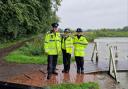 Chief Constable Catherine Roper was on patrol in Devizes on Friday.