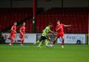 Match action from Swindon Town's EFL Trophy clash with Arsenal U21