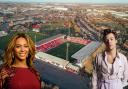 Beyonce and Harry Styles are among suggestions people would like to see at the County Ground