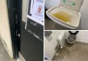 The public toilets in Royal Wootton Bassett have been left 'covered in urine'