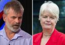 Sacked Swindon teacher Kevin Lister and former New College Swindon head Carole Kitching