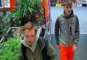 Police are trying to identify the two men in this CCTV image