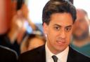 Labour leader Ed Miliband in Los Gatos this afternoon. Picture: STUART HARRISON