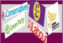 The parties set out their stall before the elections next Thursday