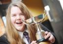 Class 40 Girls Folk Song 14,15 and 16 winner Isabelle Tuck. Picture: Thomas Kelsey.