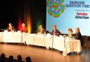 A scene from the one of the 2015 election hustings at the Wyvern Theatre. Don't miss the one taking place on Monday, June 5