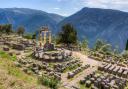 Photo of Delphi, a UNESCO World Heritage site in Greece.