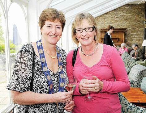 SOROPTIMIST INTERNATIONAL 50th ANNIVERSARY LUNCH @ CRICKLADE HOTEL AND COUNTRY CLUB.