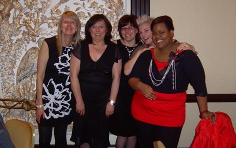 Breast Cancer charity dinner held at the Blunsdon House Hotel in aid of Shirley Garman