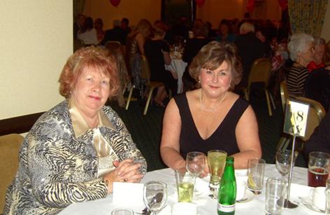 Breast Cancer charity dinner held at the Blunsdon House Hotel in aid of Shirley Garman