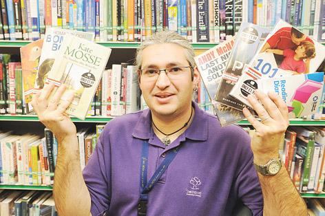 Six Book Challenge at Swindon library