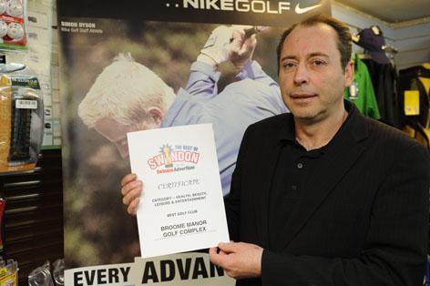 The Best Of Swindon Advertiser Awards - Golf club, Broome Manor Golf Complex