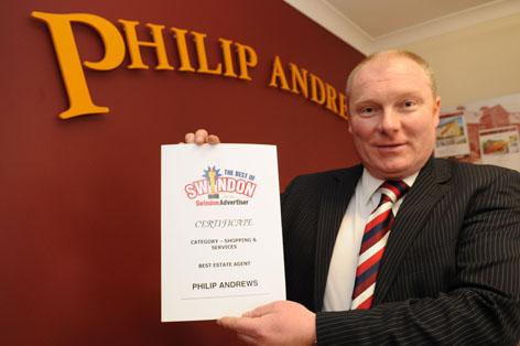The Best Of Swindon Advertiser Awards - Estate Agent, Philip andrews