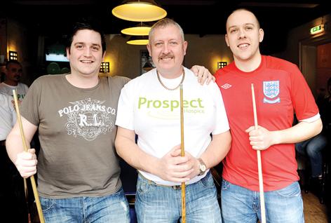 The Red Lion in Wootton Bassett held a fundraising day in aid of Macmillan and Prospect. 