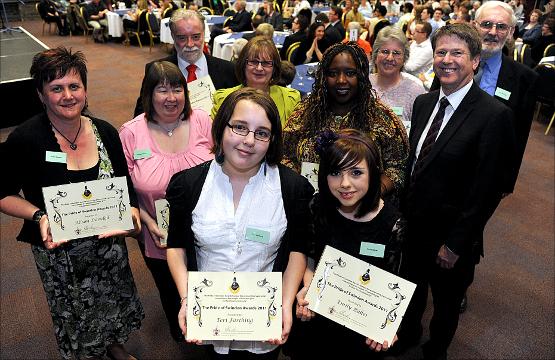 Unsung heroes of Swindon received praise for their selfless contributions to the community in a glittering awards ceremony