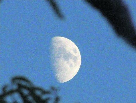 Swindon Advertiser's readers get snap happy when they are out and about.
 A summer moon over Swindon
Picture: Kevin John Stares