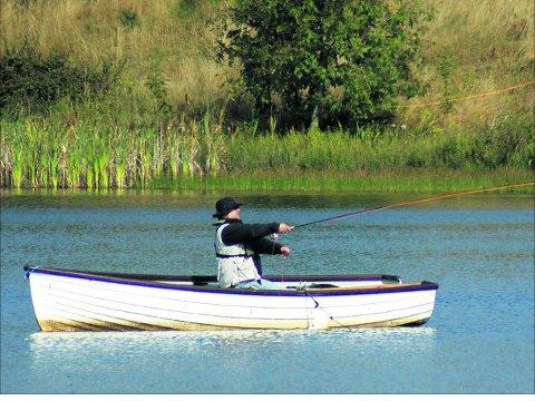 Swindon Advertiser's readers get snap happy when they are out and about.
Fisherman taken at Cotswold Water Park, near Ashton Keynes.
 Picture: Neil Herbert