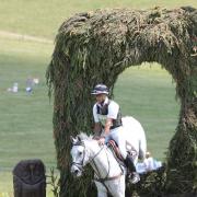 Andrew Nicholson and Swallow Springs in action at the Barbury Horse Trials on Sunday. PICTURE: TIM CRISP