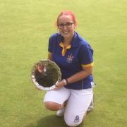 Joanna Hicks won the U25 singles and doubles title at Wiltshire Ladies finals day