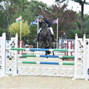 Toby Fry and Zucan V at the National 148cm Championship. PICTURE: 1ST CLASS IMAGES