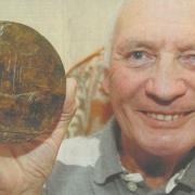 Ray Bowen was reunited with a medal commemorating his late uncle, who died in World War One. The new owners of his childhood home in Purton found it above a ceiling during renovations