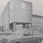 Panels for the hotly-anticipated new Mini Metro were made in Swindon, and we pictured one of the cars outside the British Leyland plant in Stratton St Margaret