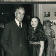 Earl Mountbatten, last Viceroy of India, was pictured with actress and Shrivenham Army officer’s daughter Fiona Fullerton, 16, at a party ahead of the premiere of Alice’s Adventures in Wonderland