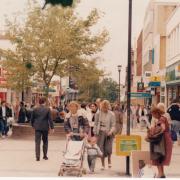 A busy Regent Street in 1988