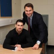 Swindon fighter Jamie Cox signs foe Eddie Hearn’s Matchroom Boxing