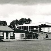 Devizes Town FC's new stand is built in 1965