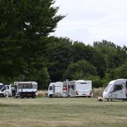Travellers still in Swindon after being banned from borough (Photo: DAVE COX)