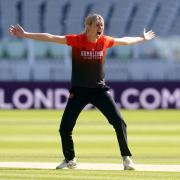 Southern Vipers' Lauren Bell unsuccessfully appeals for a wicket during the Rachael Heyhoe Flint Trophy Final at Lord's, London. Picture date: Sunday September 25, 2022. PA Photo. See PA story CRICKET Final. Photo credit should read: Adam Davy/PA