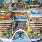 Royal Caribbean International's concept for the 'Icon of the Seas' cruise ship